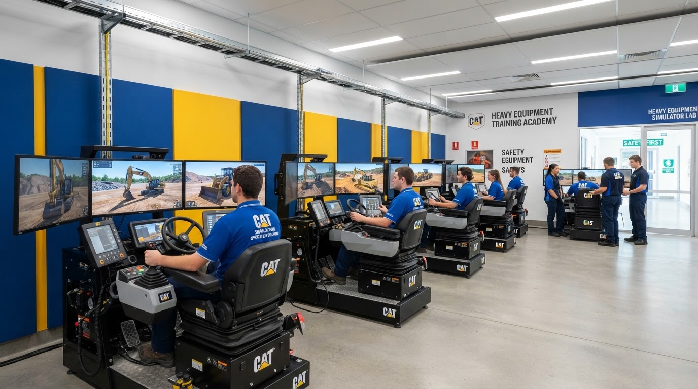 Salle de simulateurs